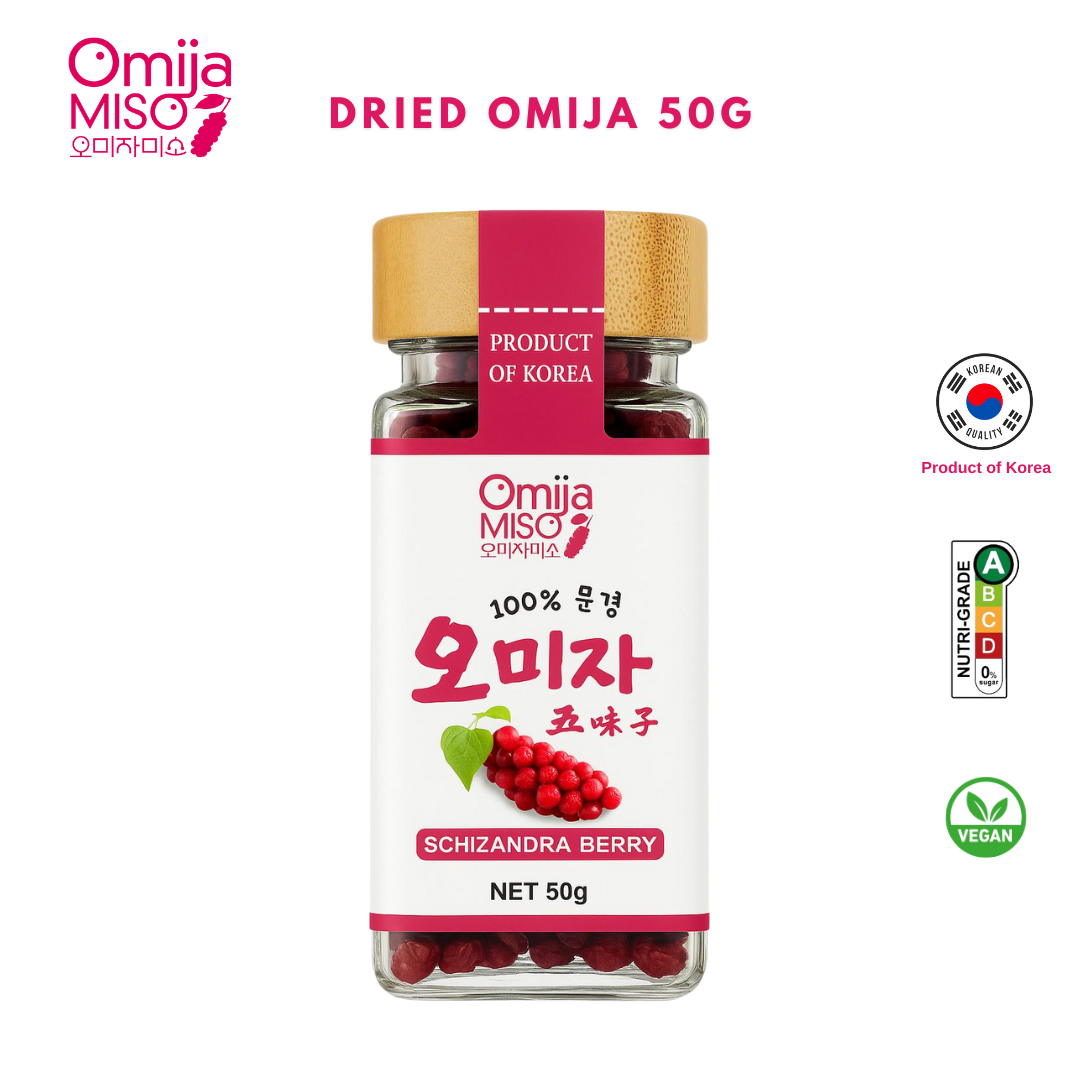MG Miso Dried Omija Berry Authentic Korea Omija Schisandra Berry 五味子 50g
