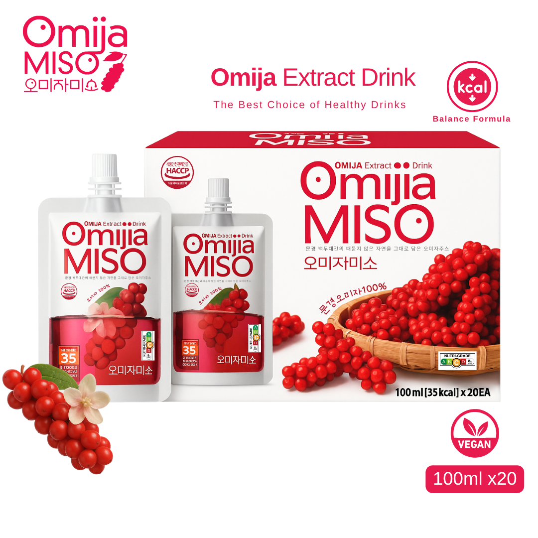 MG Miso New Omija Extract Drink Korean Omija Drink 100ml x20s
