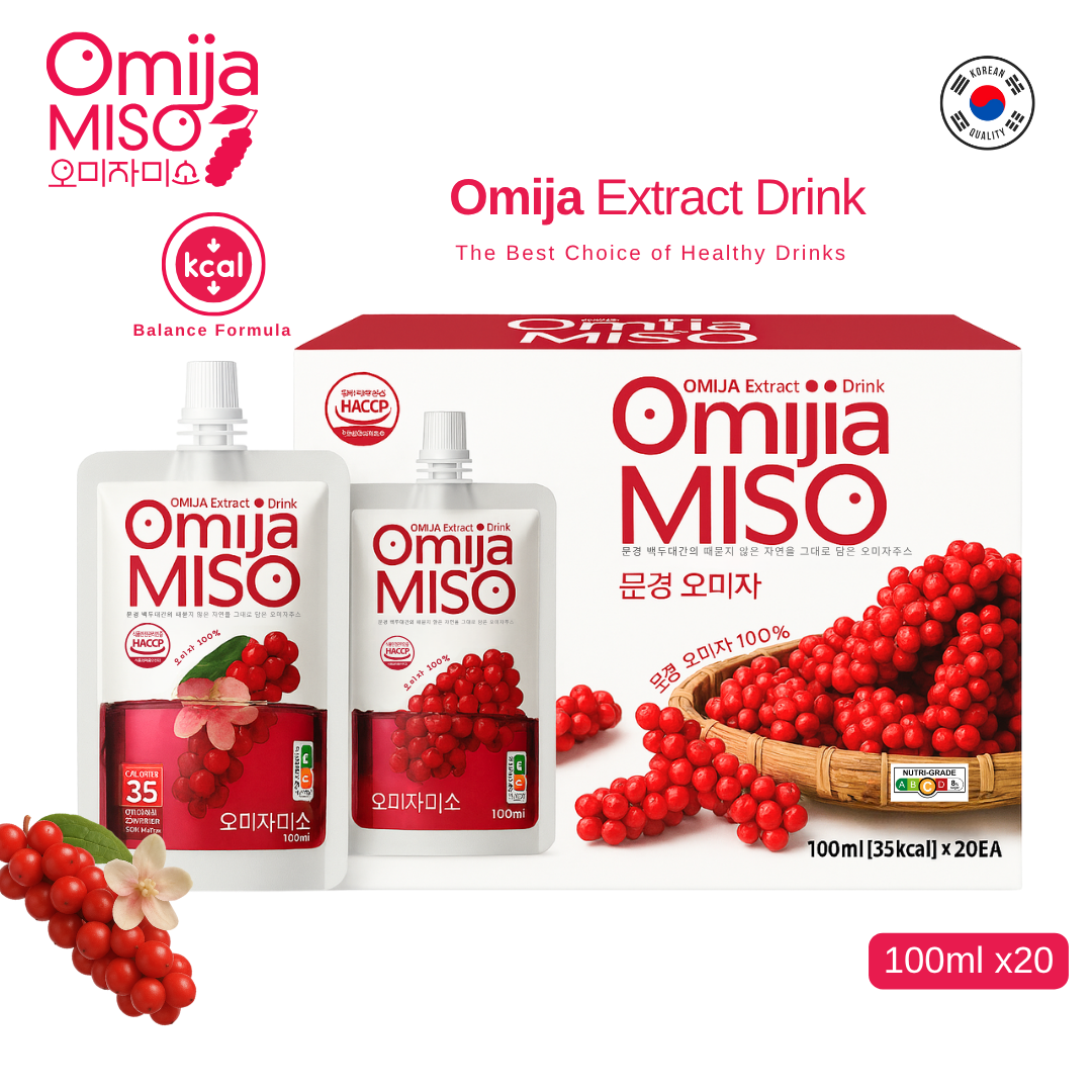 MG Miso New Omija Extract Drink Korean Omija Drink 100ml x20s