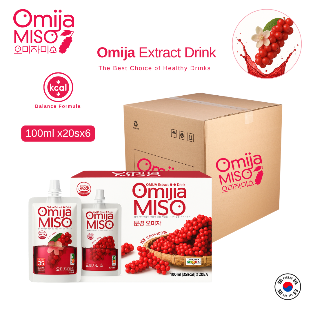 MG Miso New Omija Extract Drink Korean Omija Drink 100ml x20s