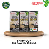 SAHMYOOK Black Bean Roasted Oat Soymilk 190mlx6