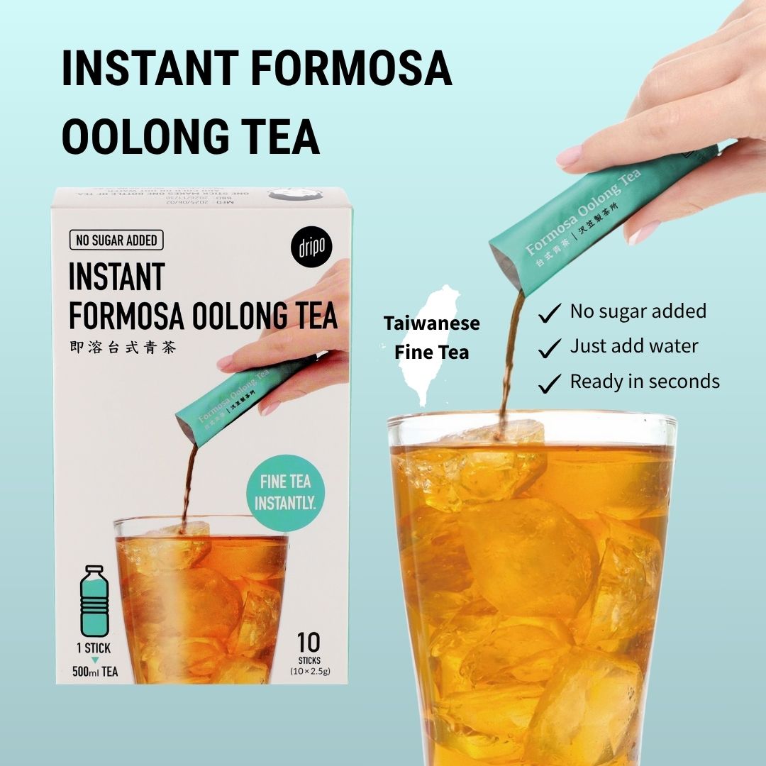 Fermose Tea Dripo-Instant Tea Formosa Oolong Tea 2.5gx10sticks Sugar Free Tea Powd ...