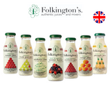 Folkington's Summer Berries Elderflower Cranberry Cloudy Pear Mango Pineapple Tomato Juices 125ml