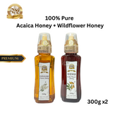 A CNY Special Korean Honey 300g x2 -Acacia & Wildflower Pure Honey Buy 2 Free 1