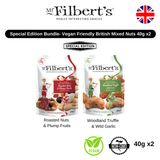 Mr.Filbert's UK Mixed Nuts Black Truffle Sea Salt Nuts Bundle Deals 40g Christmas Mixed Nuts