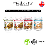 Mr.Filbert's UK Mixed Nuts Black Truffle Sea Salt Nuts Bundle Deals 40g Christmas Mixed Nuts