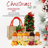 A Christmas Gift Set -Korean Yuzu Honey Citron Tea Korean Honey Tea Set (2btl)