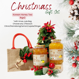 A Christmas Gift Set -Korean Yuzu Honey Citron Tea Korean Honey Tea Set (2btl)