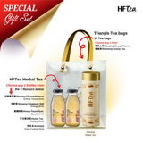 [Bundle Set A] HFTea Herbal Tea with Healthy Tea Bag Product of Singapore 180mlx2 with 1btl TB