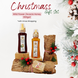 A Christmas Special Buy 2 Free 1 Korean Honey 300g x2 -Acacia & Wildflower Pure Honey