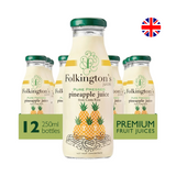 Folkington's Summer Berries Elderflower Cranberry Cloudy Pear Mango Pineapple Tomato Juices 125ml