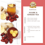 GOLD Gum Tea Honey Jujube 1kg [Halal]