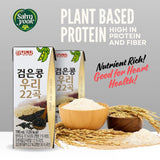 SAHMYOOK Black Bean 22 Grains Korean Soy Milk 190ml high protein plant-based soymilk