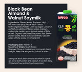 SAHMYOOK Black Bean Calcium Soymilk 190mlx6