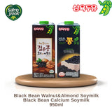 SAHMYOOK 950ml Almond&Walnut  & Black Bean Calcium Soy Milk (Bundle Deal)