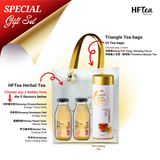 [Bundle Set B] HFT Herbal Tea with Timeless Beauty Tea Bag Product of Singapore 180mlx2 with 1btl TB