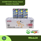 SAHMYOOK Honey Sweet Dream Korean Soymilk 190ml High Calcium