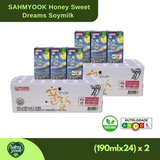 SAHMYOOK Honey Sweet Dream Korean Soymilk 190ml High Calcium