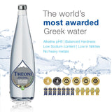 Theoni Natural Spring Sparkling Water 1Lx12 (Alkaline Water pH8)