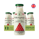 Folkington's Summer Berries Elderflower Cranberry Cloudy Pear Mango Pineapple Tomato Juices 125ml