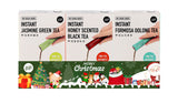 A [Christmas Gift Set] Dripo Taiwanese Fine Tea Assorted Gift Set Oolong | Jasmine Green Tea | Black Tea -3 Boxes