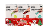 A [Christmas Gift Set] Dripo Taiwanese Fine Tea Assorted Gift Set Oolong | Jasmine Green Tea | Black Tea -3 Boxes