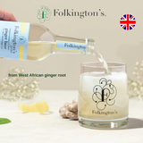 Folkington's Sparkling Pink Lemonade Elderflower Pressé Hot Ginger Beer UK Sparkling 330ml