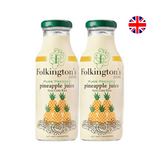 Folkington's Summer Berries Elderflower Cranberry Cloudy Pear Mango Pineapple Tomato Juices 125ml