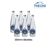 Theoni Natural Spring Sparkling Water 330mlx24 (Alkaline Water pH8)